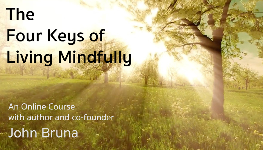 Four Keys of Living Mindfully Course Header